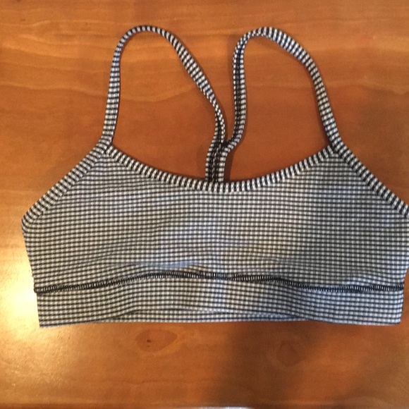 lululemon athletica Other - Lululemon Power Y Bra in Gingham